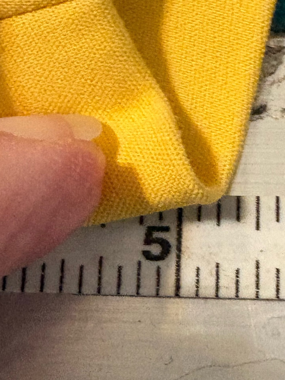 White House Black Market shorts tailored Yellow Women's size 12 the 5 " short - Picture 9 of 10